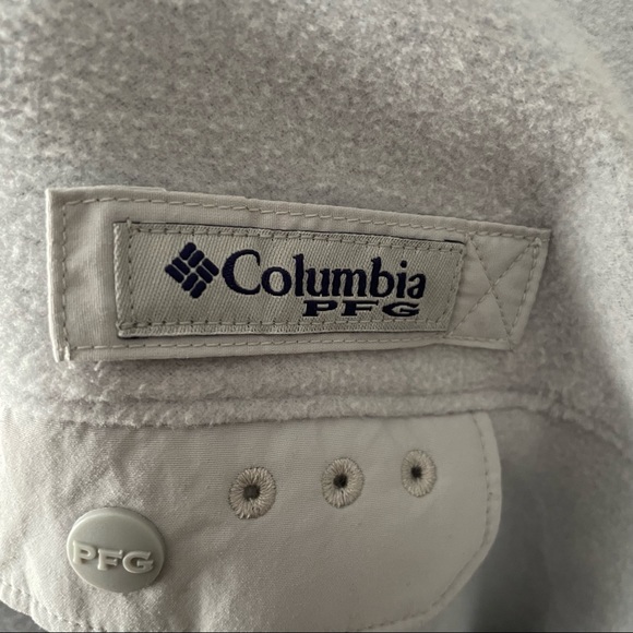 NWT Columbia Oversize Fleece Pullover Sweater Jacket Grey/White Size XXL - Picture 7 of 16